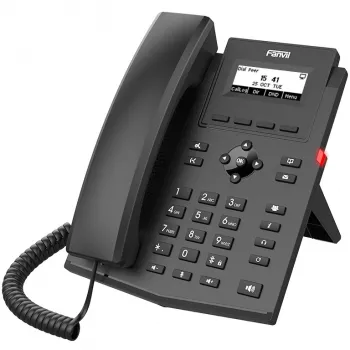 Telefono IP Fanvil X301G nero