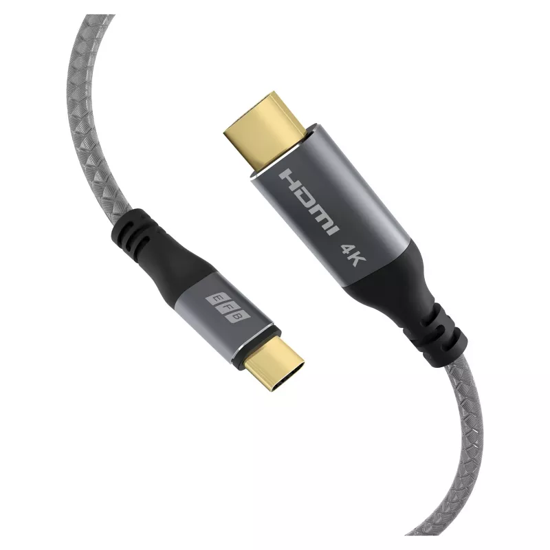 EFB Elektronik Cavo USB-C a HDMI 4K30Hz grigio - Cavo - Digitale/Dati (USB-HDMI-00001)