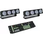 Set luci LED EUROLITE CBB-4 controller DMX RGB, controller per luci LED RGB