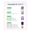 Inateck KB04122 Keyboard Folio per iPad 11, QWERTZ, verde