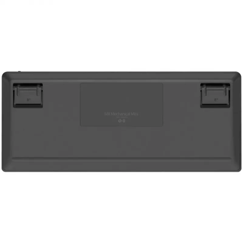 Logitech MX Mechanical Mini 920-010782 tastiera wireless retroilluminata, switch a click, RF wireless + Bluetooth LE, QWERTY US International, grafite