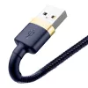 Cavo Lightning Baseus CALKLF-CV3 2 m blu oro