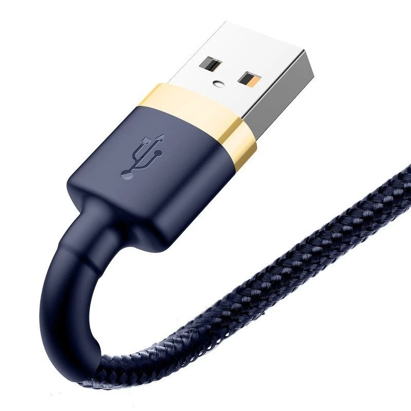 Cavo Lightning Baseus CALKLF-CV3 2 m blu oro