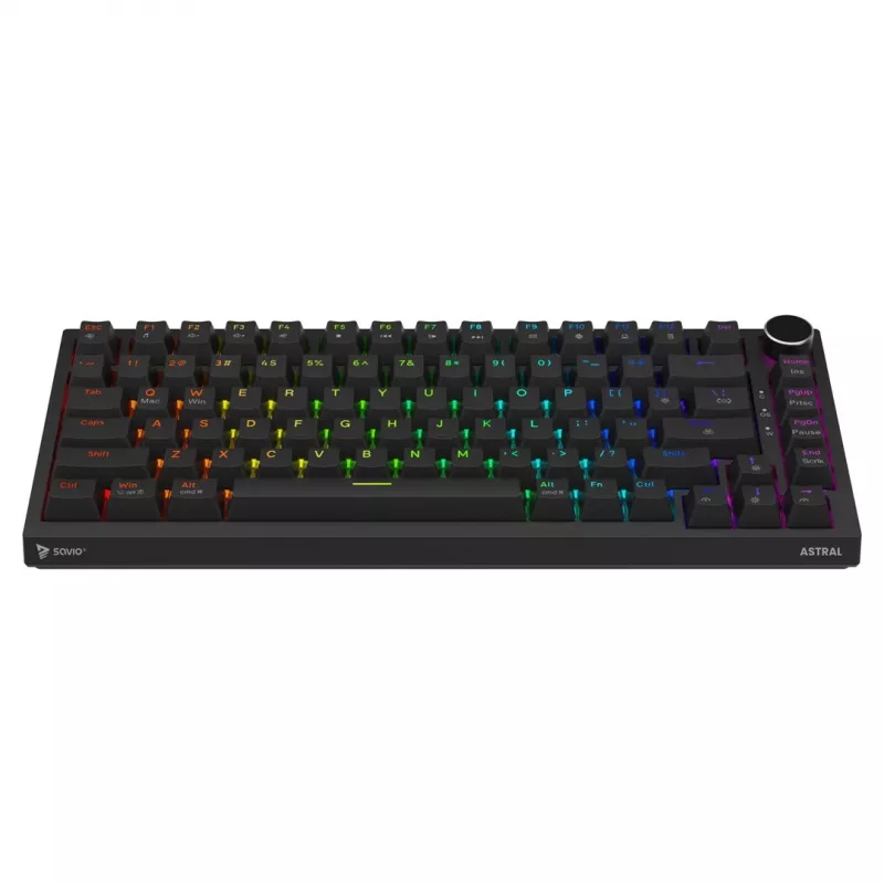Tastiera gaming Savio ASTRAL BLACK JADE USB QWERTY US International
