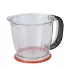 Spremiagrumi elettrico JATA JEEX1422 1,2 L 40 W nero rosso trasparente