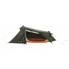 Tenda tunnel easy camp Sarek 1 (verde scuro/arancione, 2025) — design tunnel monoposto