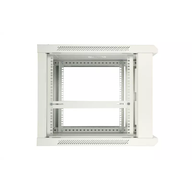 Extralink armadio rack 9U 600x450 ASP grigio montaggio a parete, porta in metallo