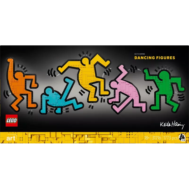 LEGO ART 31216 Keith Haring - Figure danzanti