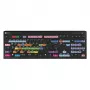 Tastiera Logickeyboard LKB-FLS-A2PC-DE Universal USB QWERTZ tedesca nera