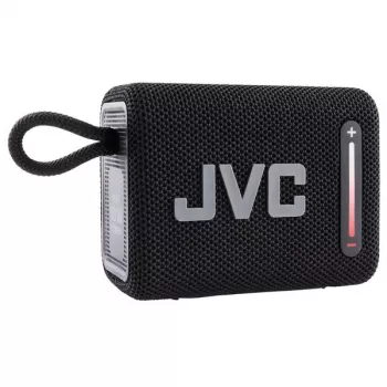 Altoparlante portatile JVC XS-E114B, IPX6 impermeabile, Bluetooth 5.3, 5 W RMS, batteria 2000 mAh, radio FM, TWS, nero