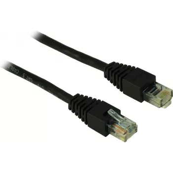 Inter-Tech AC cavo LAN CAT5 UTP, 15,0 m nero