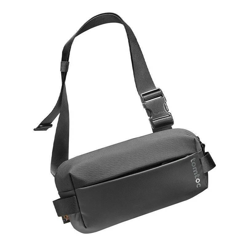 Borsa a tracolla Tomtoc Explorer-T21 S — compagno compatto per l'essenziale, nero