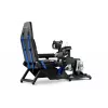 Cabina per simulatore di volo Next Level Racing Boeing Commercial Edition, dettagli blu
