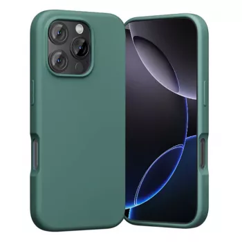 Custodia Vention KUHG0-30 per iPhone 16 Pro con compatibilità MagSafe — verde