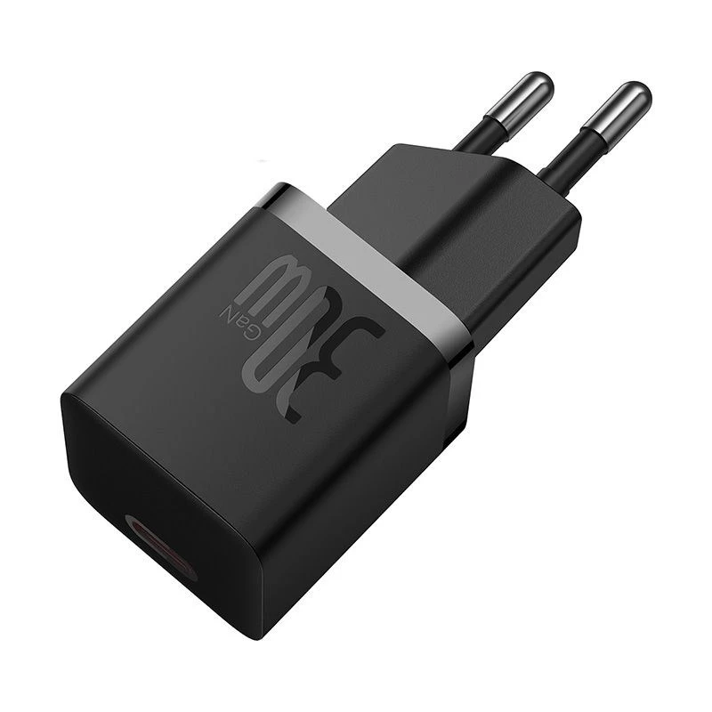 Baseus P10110902113-01 USB-C GaN5 mini 30W alimentatore nero