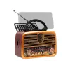 Radio analogica BLOW RA10 AM/FM solare 77-540 — ricevitore AM/FM con pannello solare e batteria di backup