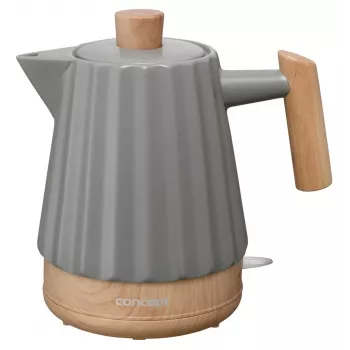 Concept RK0092 bollitore in ceramica 1,5 l grigio scuro