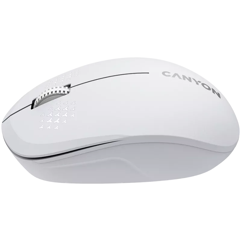 Mouse CANYON MW-04 3 tasti BT Wireless bianco
