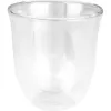 De’Longhi 5513214601 bicchiere da caffè trasparente 2 pz. 190 ml