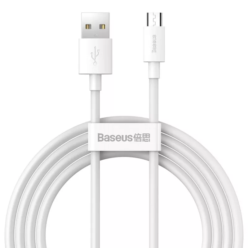 Cavo USB-A a Micro-USB-B Baseus TZCAMZJ-02 1,5 m bianco