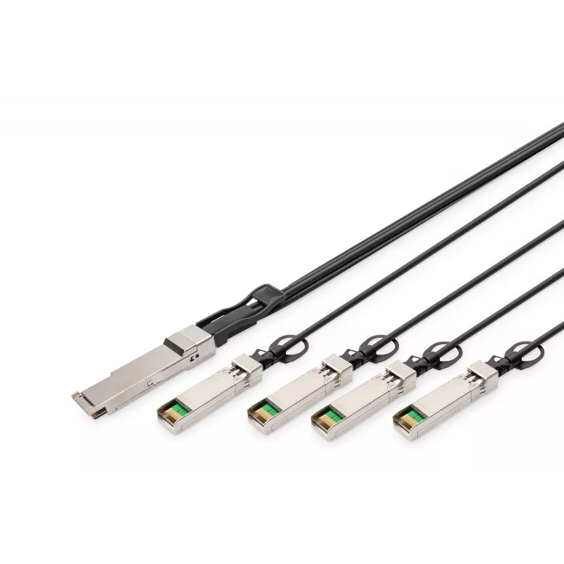 Cavo direct-attach Digitus 40G QSFP+ a 4xSFP+ 1m