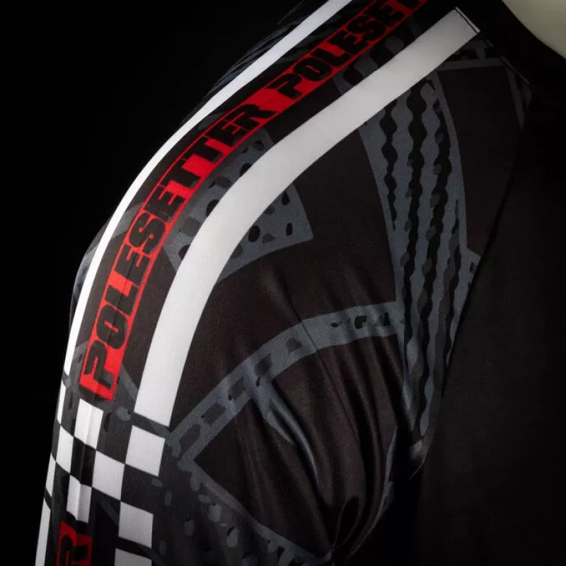 Maglia da simracing Polesetter ONE rossa - S
