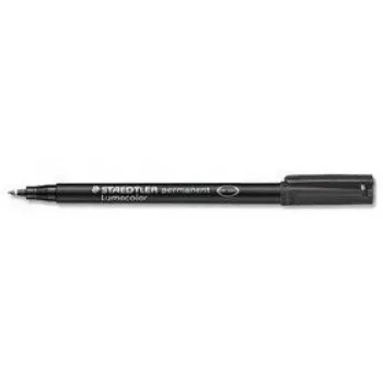 Pennarello permanente punta tonda Staedtler 317-9 nero