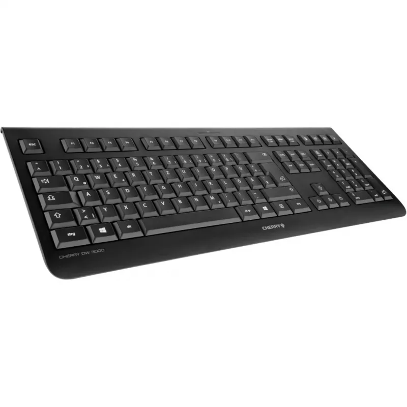 CHERRY DW 3000 tastiera mouse inclusi universale RF wireless QWERTZ tedesco nero