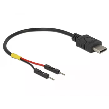 Cavo USB DeLOCK 85418 0,1 m USB C nero