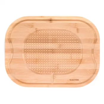 Tagliere Salter BW072712EU7 in bambù, tagliere da cucina rettangolare