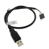 Cavo USB Akasa 0,4 m USB A nero