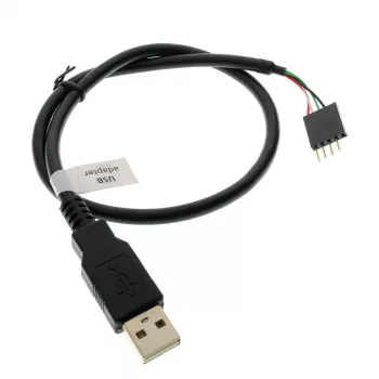 Cavo USB Akasa 0,4 m USB A nero