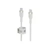 Belkin BOOSTCHARGE PRO Flex Cavo USB 3 m USB 2.0 USB C bianco (CAB011BT3MWH)