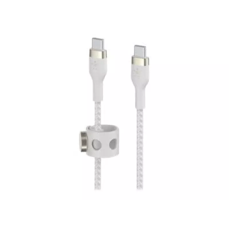Belkin BOOSTCHARGE PRO Flex Cavo USB 3 m USB 2.0 USB C bianco (CAB011BT3MWH)