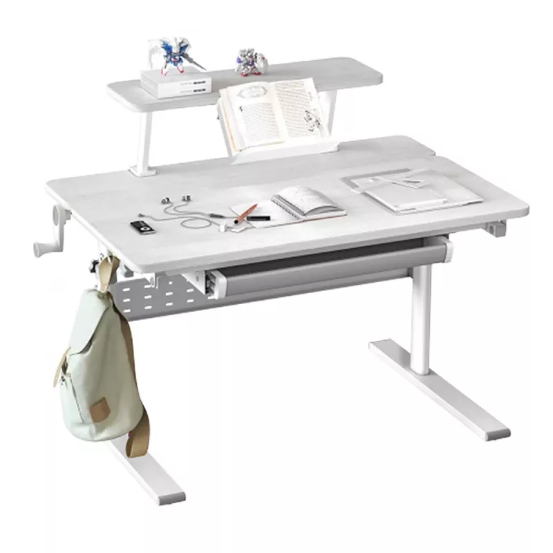 Scrivania per bambini Ergo Office ER-483 — regolabile in altezza compatta