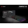 Tastiera meccanica RGB Tempest X2 Outemu Blue Savio Savgk-tempest X2 Bl