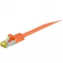 Cavo di rete Goobay 91588 RJ-45 Cat7 1 m arancione