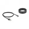 Caricabatterie da interno DeLOCK 66284 smartphone nero USB senza fili
