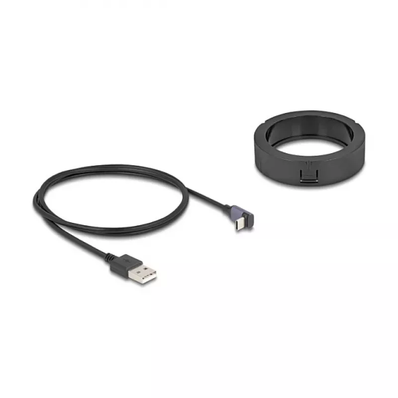 Caricabatterie da interno DeLOCK 66284 smartphone nero USB senza fili