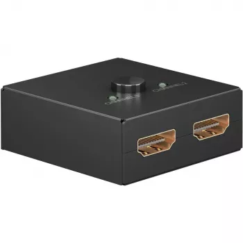 Switch HDMI Goobay 58485 1 ingresso 1 uscita 52mm x 49.5mm x 22.5mm