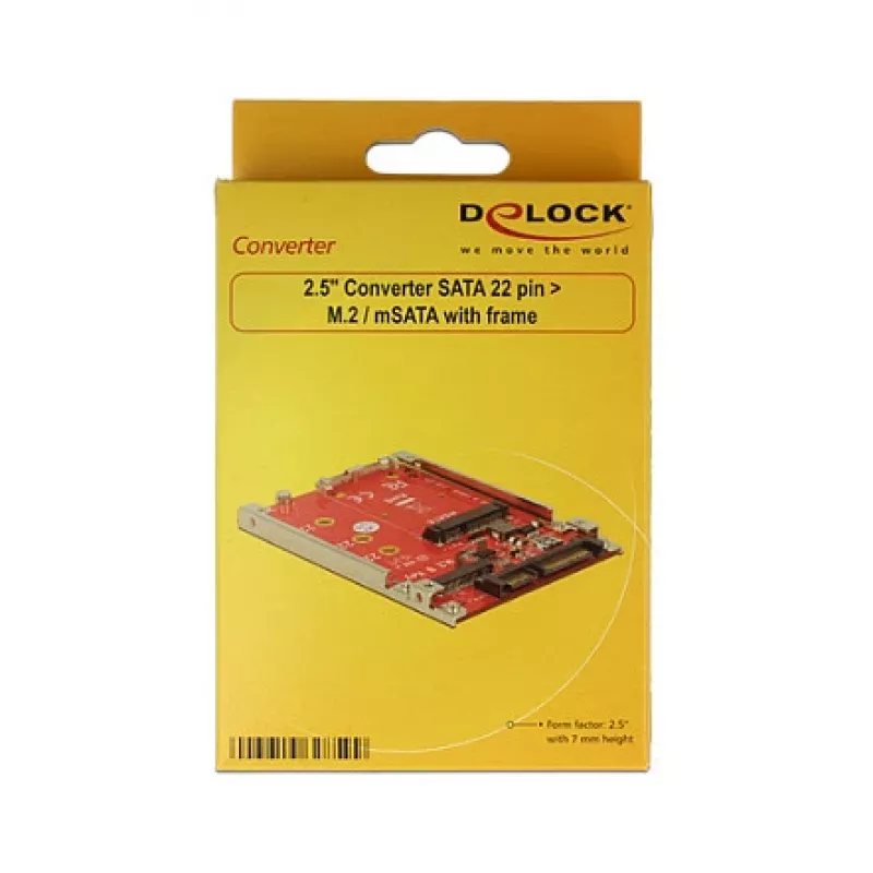 Scheda di interfaccia DeLOCK 62859 interna M.2 mSATA