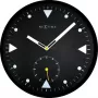 Orologio da parete NeXtime 3049 Serious Black, Ø32 cm, nero