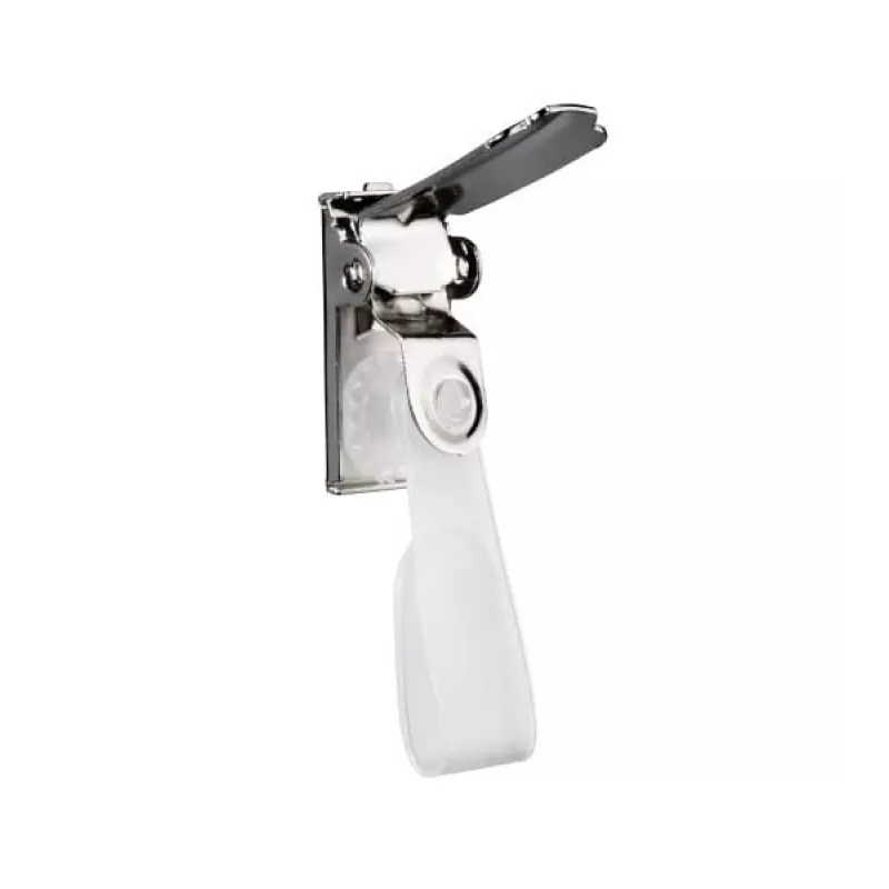 Clip DURABLE per targhette nominative e portabadge 1 sacchetto da 25 pezzi 810326