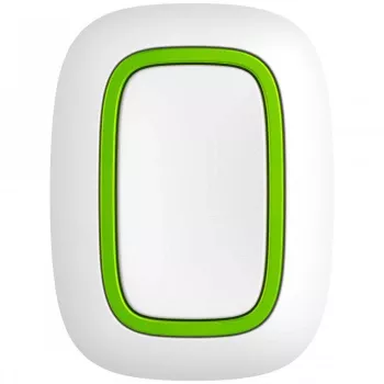 Ajax Button Pulsante di panico wireless per allarme Bianco 35 mm x 13 mm x 47 mm