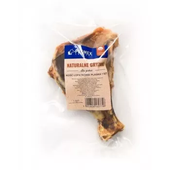 Snack da masticare per cani PETMEX Spalla di maiale pezzo singolo, leccornia naturale, 200 g, proteine 30,5%, grassi 22%, umidità 4,2%