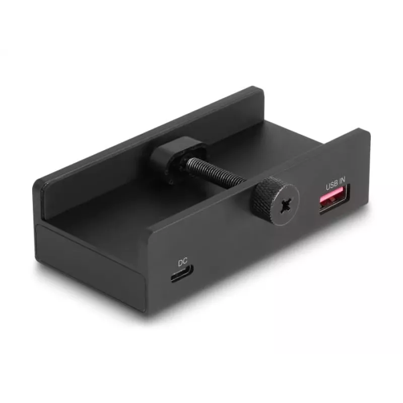 DeLOCK 64285 hub USB 2.0 Type-A 5000 Mbit/s nero