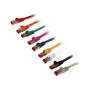 Cavo patch RJ45, CAT6 250 MHz, 0,5 m nero, S-STP (S/FTP), TPE (Superflex), Synergy 21 (S216916)