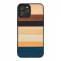 Custodia protettiva Man and Wood per iPhone 12 Pro Max, nero