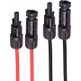 shiverpeaks ®-PV4 prolunga, 4mm², set da 2 rosso/nero, 2m (BS02-320316)