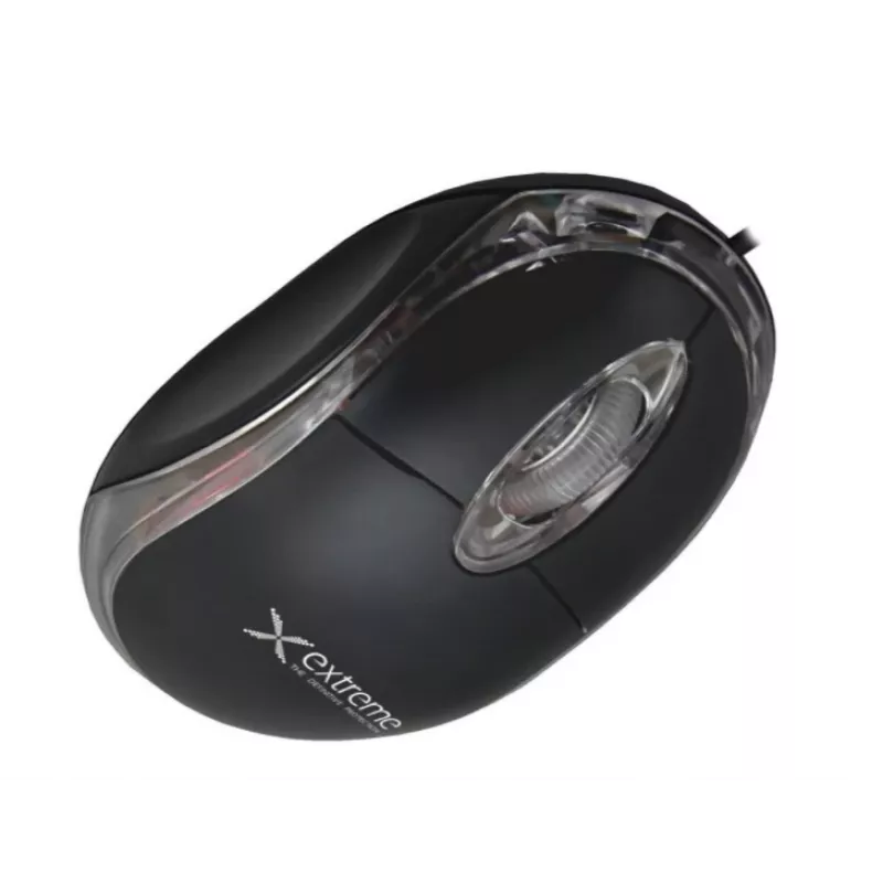 Mouse ottico con filo ambidestro EXTREME XM102K — 1000 DPI, USB Type-A, cavo 1,2 m, 3 tasti